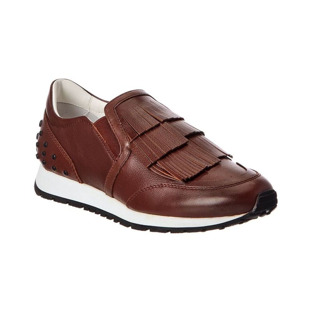 Tod’S Leather Sneaker, Red